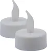 Two white LED tea lights with a flame-shaped light. Náhled obrázku produktu