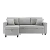 Merax 3-osobowa sofa narożna z funkcją spania, sofa w Podgląd zdjęcia produktu 8