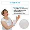 ARNOMED Einmalwaschhandschuhe aus Molton, 75g/m², Dermatest Produktbild-Vorschau 3