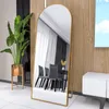 CDGlobal Oblúkové zrkadlo na celú dĺžku, 60 x 165 cm Náhľad obrázku produktu 1