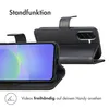 imoshion Custodia a libro Samsung Galaxy A37 (5G) - Nero Anteprima dell’immagine prodotto 3