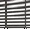 A close-up view of a dark grey louvered panel, likely part of a pergola or terrace roofing system. Náhľad obrázku produktu