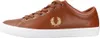 Fred Perry Baseline Leather Couleur Marron Voir les images du produit 2