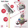 KOTARBAU® Rateau à Feuille Métal 36 cm Râteau Jardin 14 Voir les images du produit 5