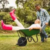 Relaxdays Roue de brouette 3.50-8, pneu à air avec essieu Voir les images du produit 3