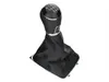 VW Golf VII 2012 - Pomello del cambio nero + cuffia del Anteprima dell’immagine prodotto 1