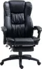 A black executive office chair with a footrest is shown against a white background. Náhľad obrázku produktu
