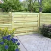 vidaXL Zahradní brána Impregnovaná borovice 100x75 cm Náhled obrázku produktu 2
