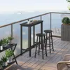 WOLTU 1x Bartisch Esstisch, Metallgestell, Tischplatte aus Produktbild-Vorschau 8