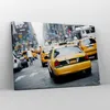 Bild auf Leinwand - Leinwandbild - Taxi Straße New York - Produktbild-Vorschau 4