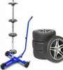 Bituxx Felgenbaum fahrbar bis 100kg Blau MS-15308 Produktbild-Vorschau 1