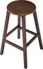 BELIANI Barhocker 2er Set Dunkelbraun Bambusholz 65 cm hoch Produktbild-Vorschau 6
