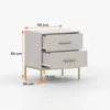 Nachttisch Nachttischschrank Nachtkommode Nachtkonsole 50 Produktbild-Vorschau 7