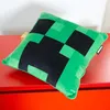 Cuscino - 38 x 38 cm - Verde - Nero - Velluto Anteprima dell’immagine prodotto 4