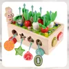 Malplay Cube de motricité Jouets en bois Cube d'activité Voir les images du produit 10