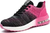 A single pink and black athletic shoe is shown against a white background. Produktbild-Vorschau