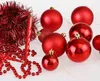 DEUBA® Weihnachtskugeln 77tlg Ø 3-7cm Kunststoff matt Produktbild-Vorschau 9