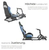 Herní židle tectake Sim-Racing-Cockpit GT-Style závodní Náhled obrázku produktu 3