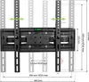 King Mount Support TV mural KG-1030 Texas | 32" - 70" | Voir les images du produit 10