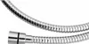 A close-up view of a flexible metal shower hose. Podgląd zdjęcia produktu