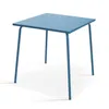 Set aus quadratischem Tisch und 2 Stühlen Pazifisch blau - Produktbild-Vorschau 4