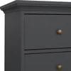 Commode - Gris 48,50 x 96,20 x 86,90 cm (h) Voir les images du produit 5