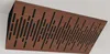 A wooden acoustic panel with cutouts, mounted on a white background. Podgląd zdjęcia produktu