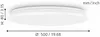 EGLO Deckenlampe Pogliola-S, Ø 50 cm, Kristalleffekt LED Produktbild-Vorschau 9