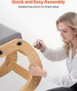 SucceBuy Tabouret ergonomique avec coussins rembourrés en Voir les images du produit 6