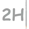 Faber-Castell 117012 Bleistift GRIP 2001 - 2H, silbergrau Vista previa de la imagen del producto 19