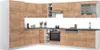Eckküche Vicco Fame-Line Goldkraft Eiche/Weiß 347 x 60 cm , Produktbild-Vorschau 9