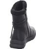 A black boot with fur lining is shown from the back. Anteprima dell’immagine prodotto