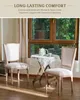VONLUCE Chaises de salle à manger vintage - Lot de 2 Voir les images du produit 4