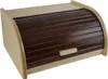 Zweifarbiger Holz-Brotkasten CR 31x26x16cm – Polnisch Produktbild-Vorschau 2