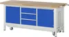 Rau Werkbank mit absenkbarem Fahrgestell Modell 8569 B 2000 Produktbild-Vorschau 1