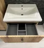 Domodomo Badezimmerschrank mit Waschbecken, 60 x 46 x 64 cm Produktbild-Vorschau 4