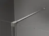 Mexen Velar Schiebetür-Duschwand 140 cm, matt, gebürstetes Produktbild-Vorschau 7