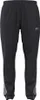 A pair of black men's training pants with gray and white accents on the lower legs. Produktbild-Vorschau
