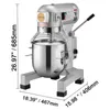 VEVOR Kommerzieller Küchenmixer, 14 l  Standmixer mit 3 Produktbild-Vorschau 8