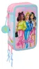 Barbie - Trousse à crayons à 3 compartiments Voir les images du produit 1