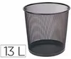 Metalowy kosz na śmieci czarny 12L Náhľad obrázku produktu 2