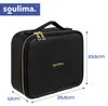 Soulima 27236 LED-Kosmetikkoffer mit Spiegel, schwarz Produktbild-Vorschau 3