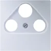 Jung A 561 PLSAT AL Abdeckung SAT A500 A Creation aluminium Produktbild-Vorschau 1