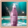 A bottle of Arkemusa SMOOTH conditioner is shown in a pool setting with water splashing. Náhľad obrázku produktu