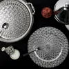 Home Deco Factory Rabat Tablett - dekoratives Metall - Rund Produktbild-Vorschau 2