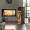 Półka na drewno kominkowe ML-Design, do użytku wewnątrz i Podgląd zdjęcia produktu 9