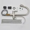 A disassembled kitchen faucet and its components are laid out on a light gray background. Náhľad obrázku produktu