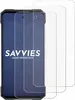 6x Für Doogee S200 Schutzfolie Savvies Displayschutz Produktbild-Vorschau 1