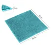 WohnDirect Badematte PARIS Petrol 45x45cm Produktbild-Vorschau 3