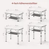 WOLTU Campingtisch Höhenverstellbar, 60x40cm Tischplatte, Produktbild-Vorschau 3